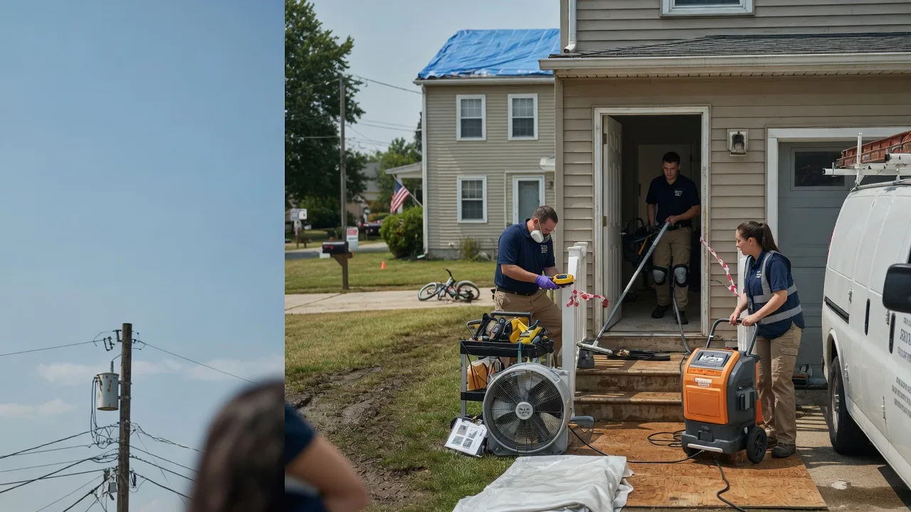 Water Damage Repair in Mullens, WV near me